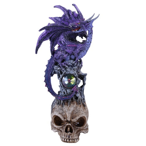 Dragon on Skull Statue 11167