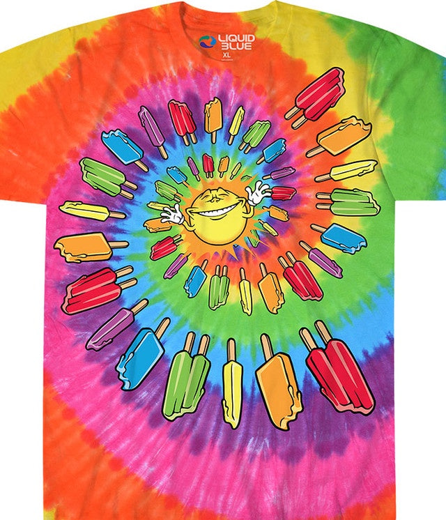 Popsicle Spiral Tie-Dye T-Shirt