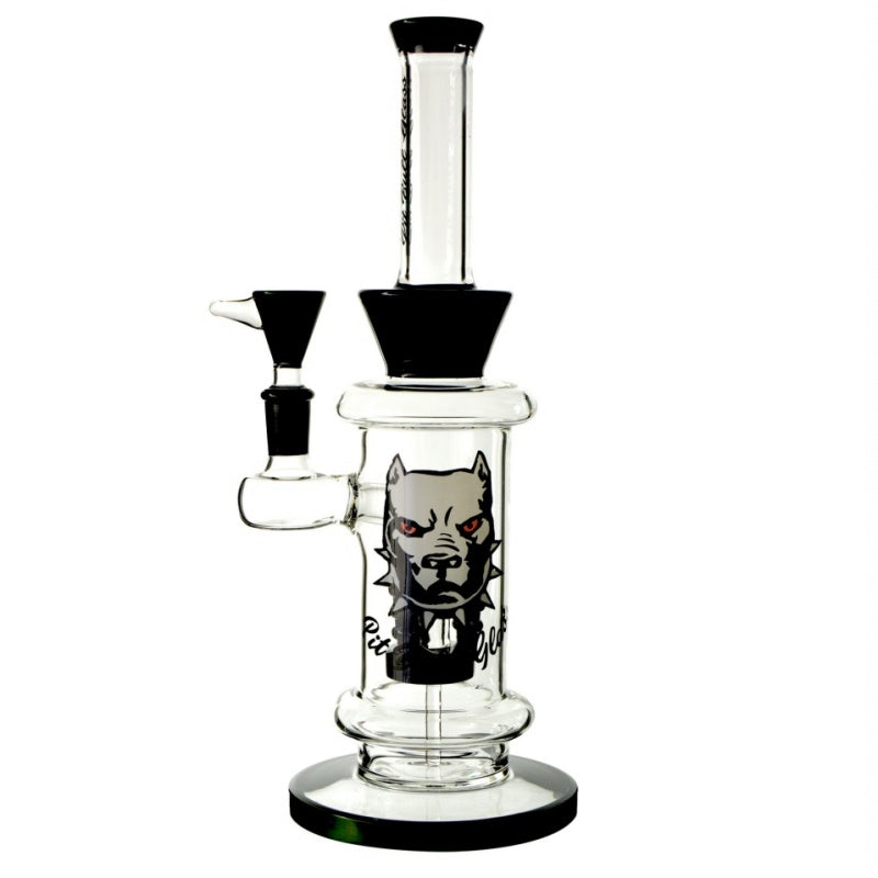 12” Pit Bull Water Pipe with 3 Spike Showerhead 14mm