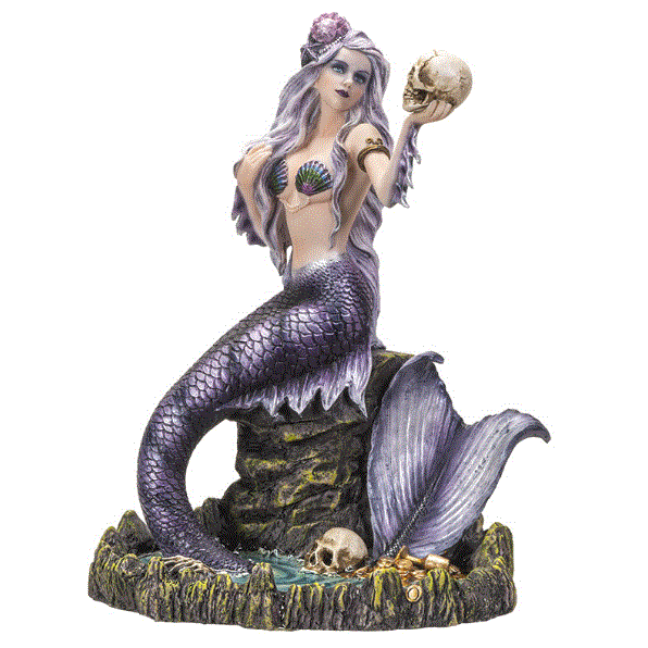 Gothic Mermaid Statue 15286