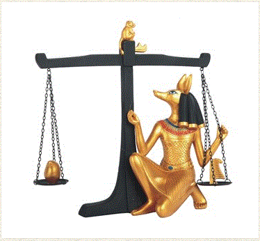 GSC - Egyptian Anubis Scales Statue 88408