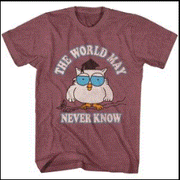 American - Tootsie Roll "The World May Never Know" Red T-Shirt