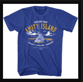 American - JAWS Greetings from Amity Island T-Shirt