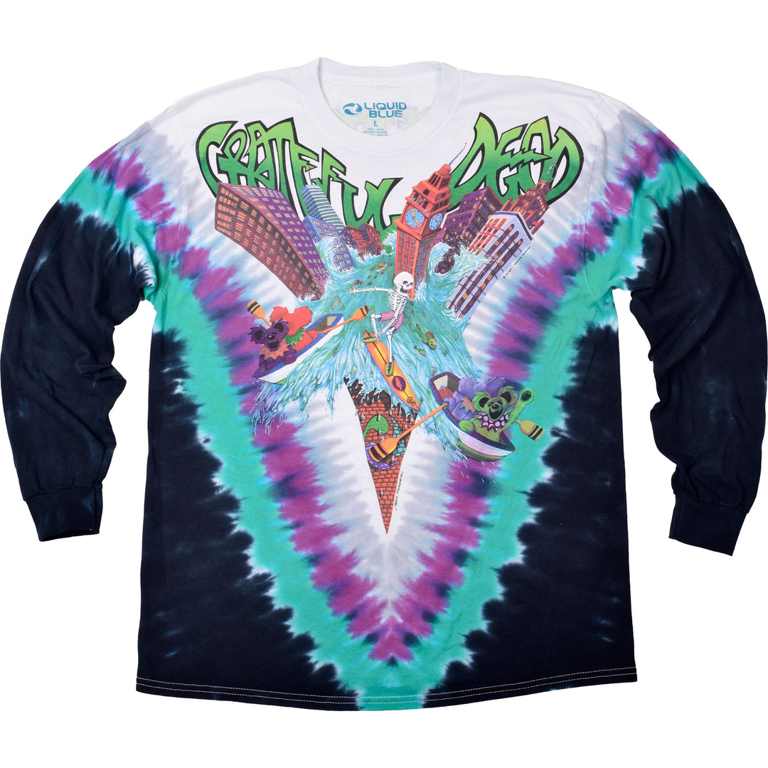 Wake Of The Flood Tie Dye Long Sleeve Shirt