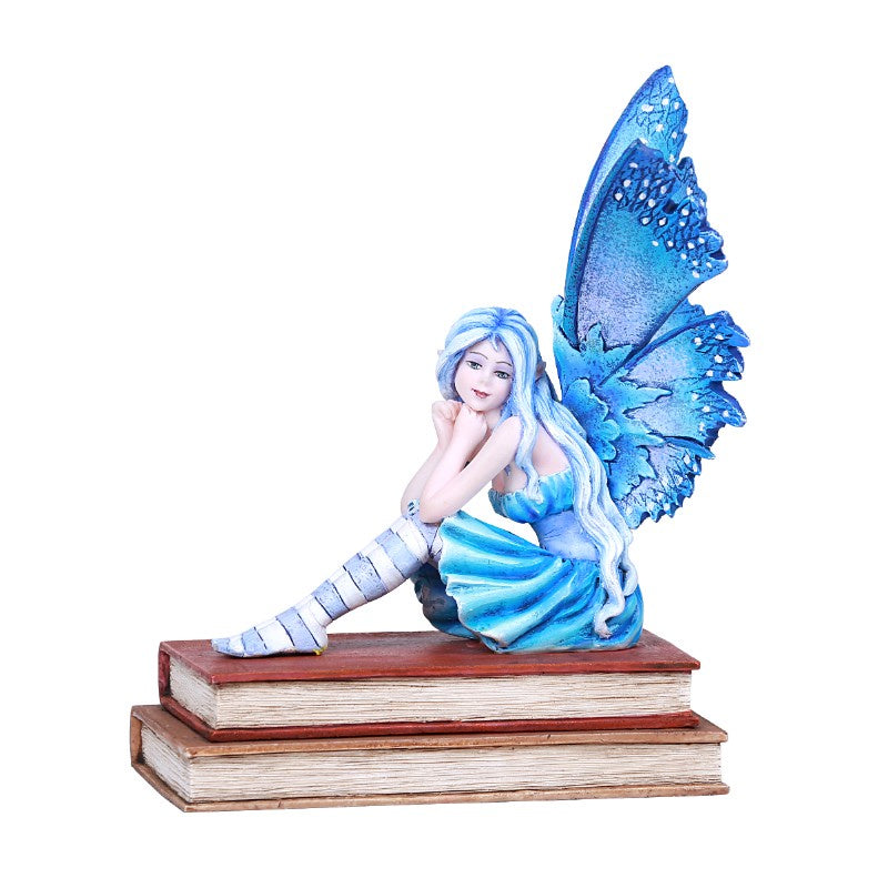 Book Muse Fairy Statue 12624