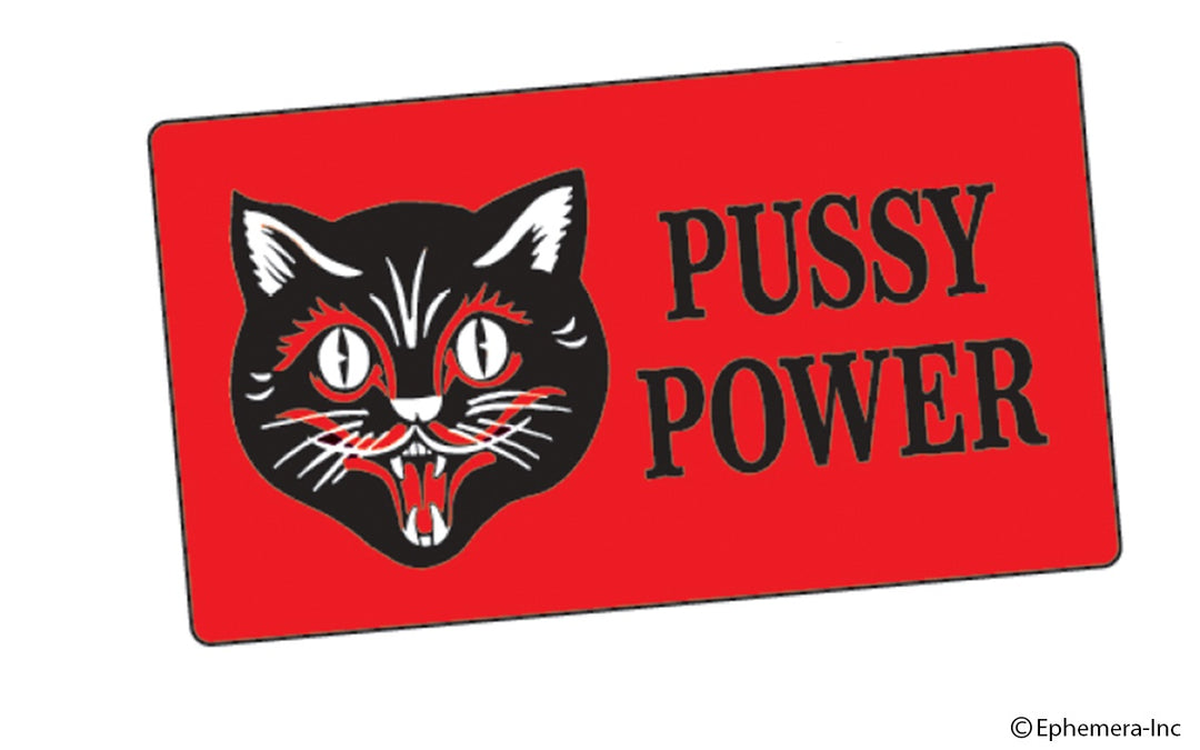 Pussy Power Sticker