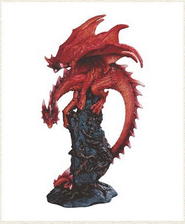 GSC - Red Dragon Ambush Statue 72086