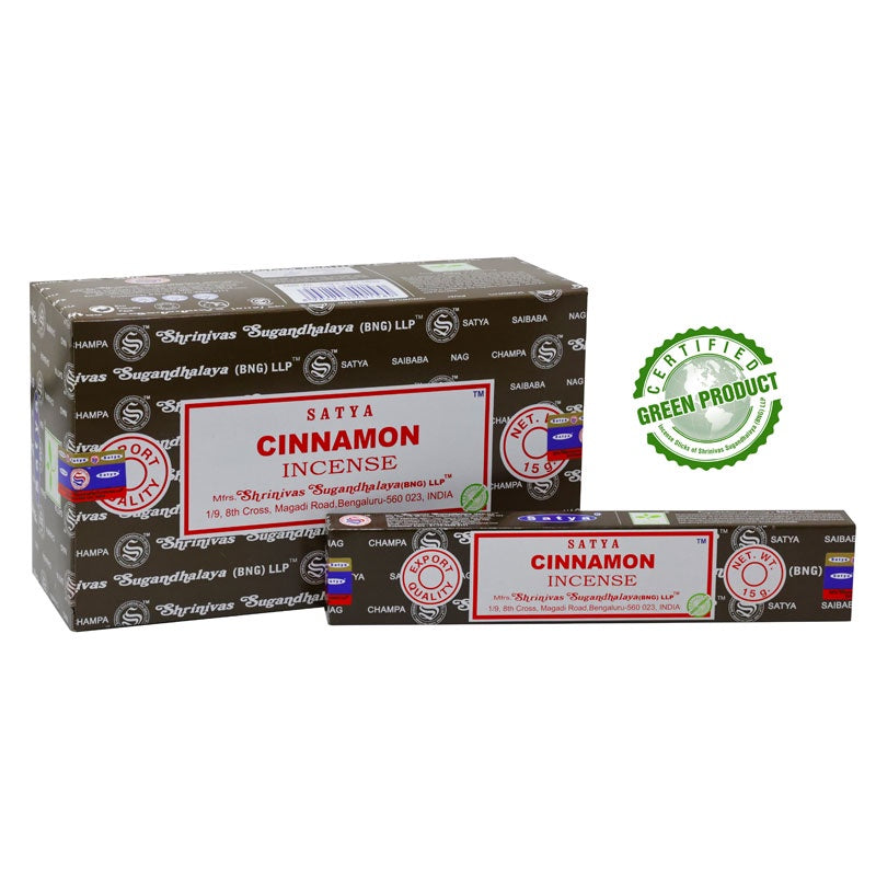 Satya Cinnamon Incense Sticks 15g