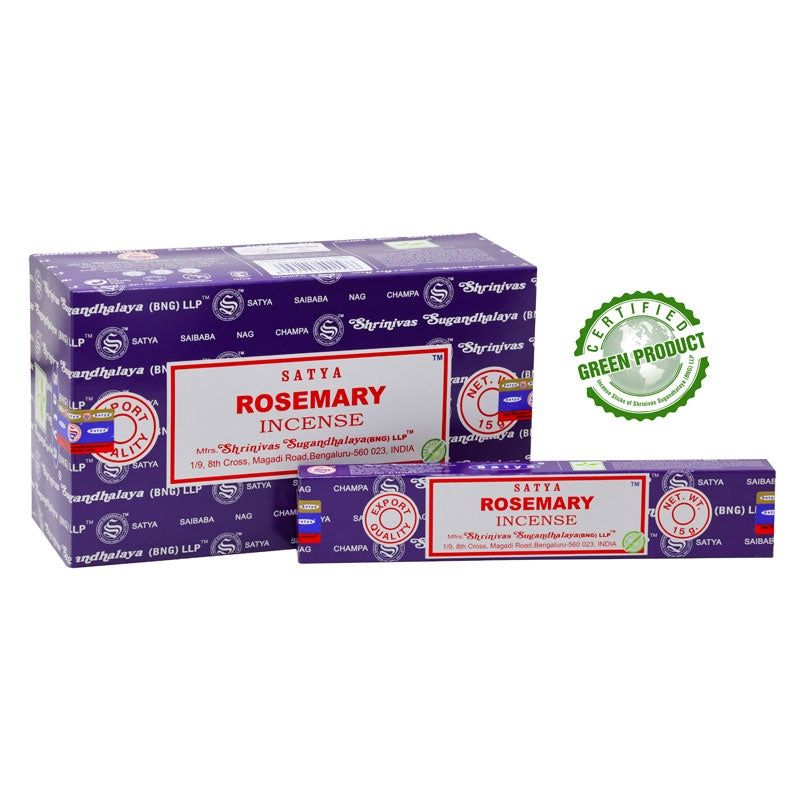 Satya Rosemary Incense Sticks 15g