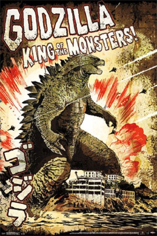 Godzilla King of the Monsters Poster PE