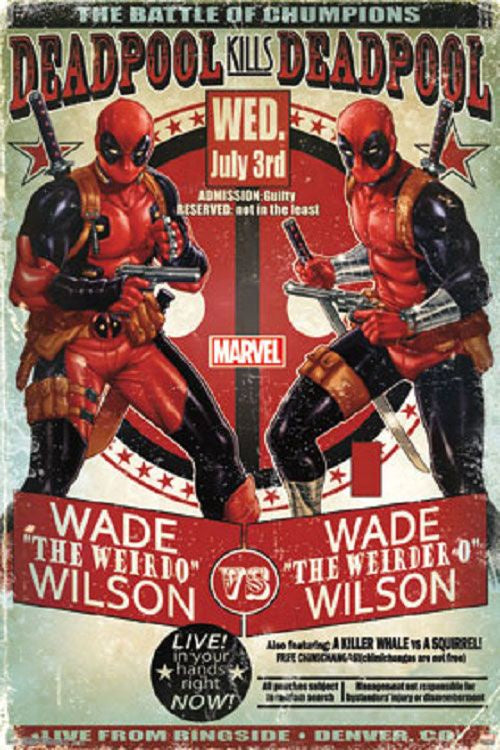 Deadpool Battle of Chumpions Poster