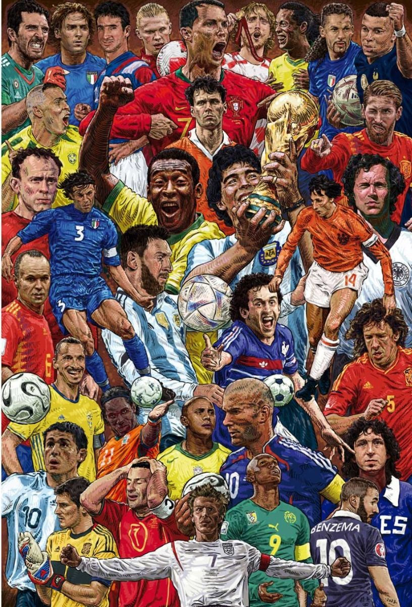 Soccer Legends Poster