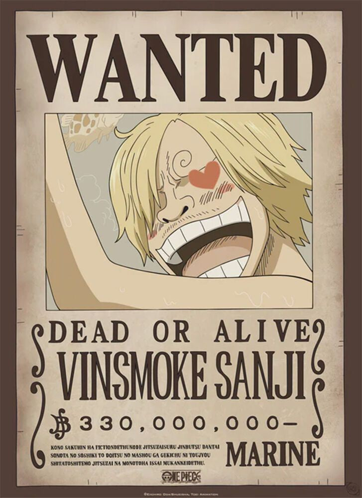 One Piece Wanted - Sanji Poster