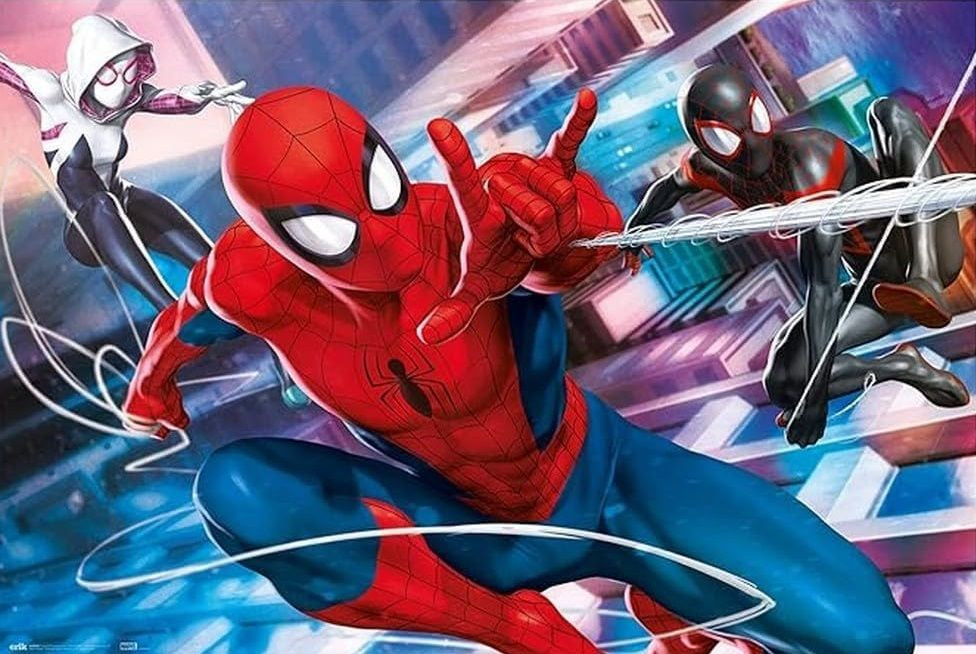 Spider-Man - Peter, Miles, Gwen Poster