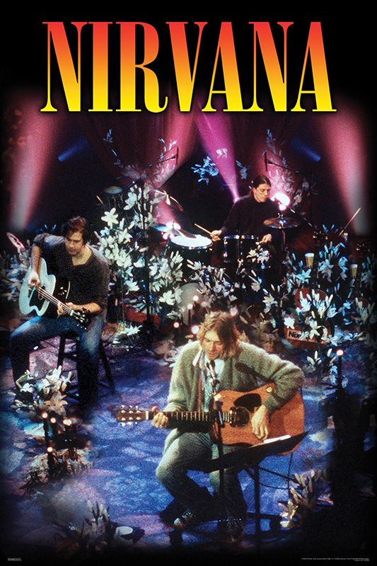 Nirvana Unplugged Poster