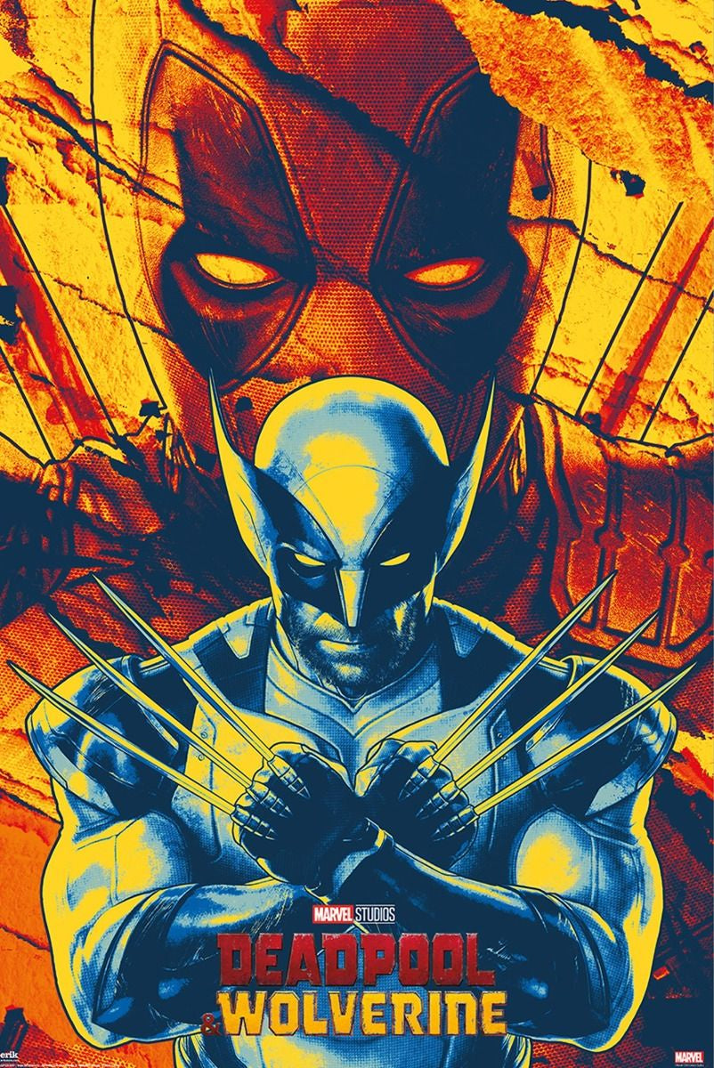 Deadpool & Wolverine Movie Poster Art Poster