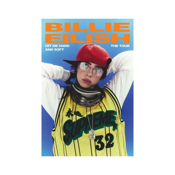 Billie Eilish Supreme Poster