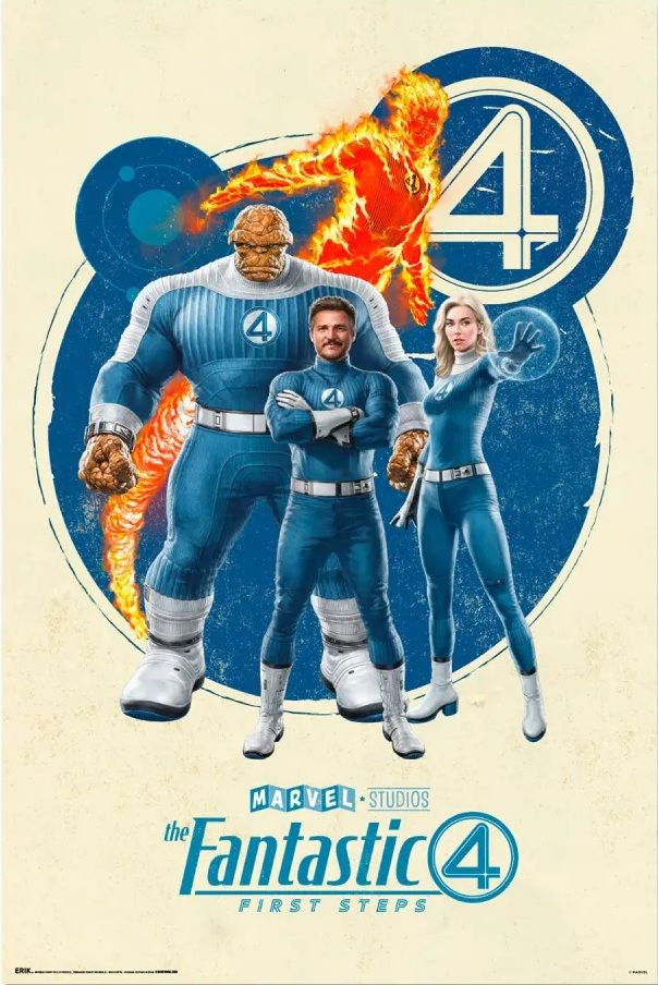 Fantastic Four 2025 Poster