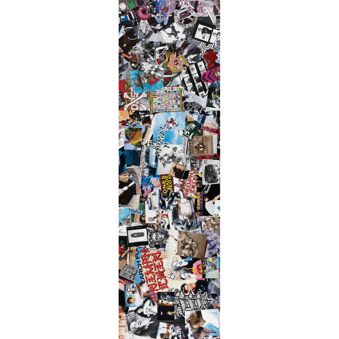 POWELL-PERALTA GRIP TAPE SHEET 9x33 ANIMAL CHIN COLLAGE