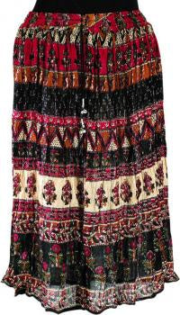 Rayon Crinkle Skirt 1800