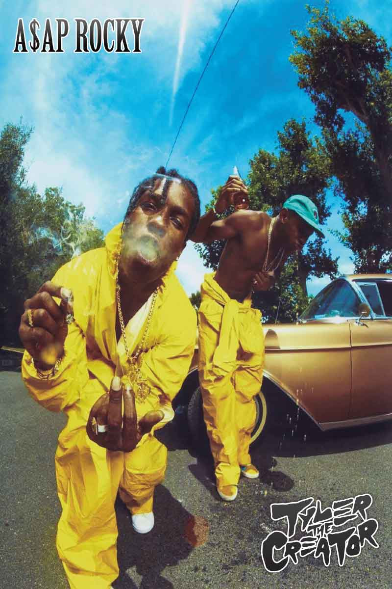 Asap Rocky & Tyler Creator Poster