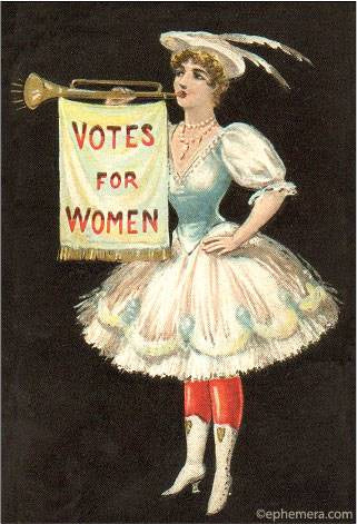 Votes For Women Magnet