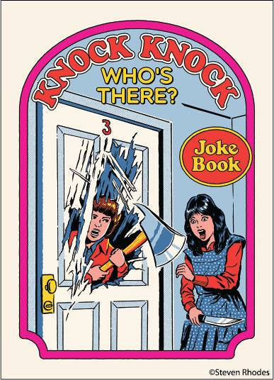 Knock Knock Who's There? Joke Book Magnet