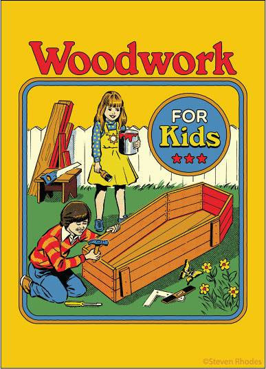 Woodwork For Kids Magnet