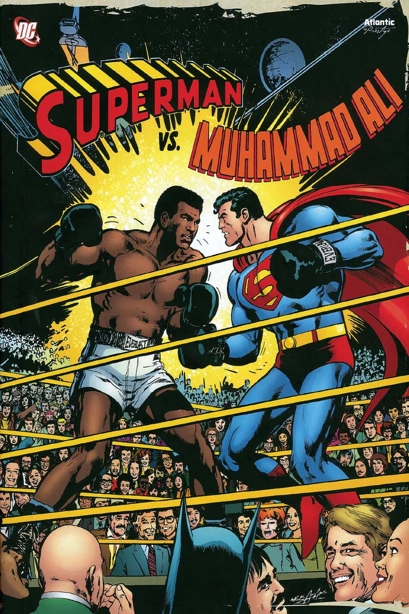 Superman vs Muhammad Ali Comic Poster