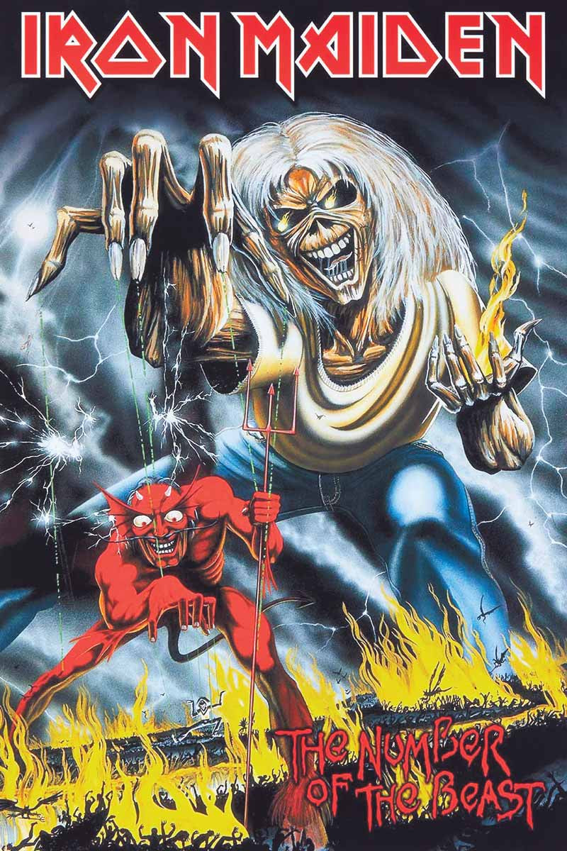 Iron Maiden Beast Poster (New Version)