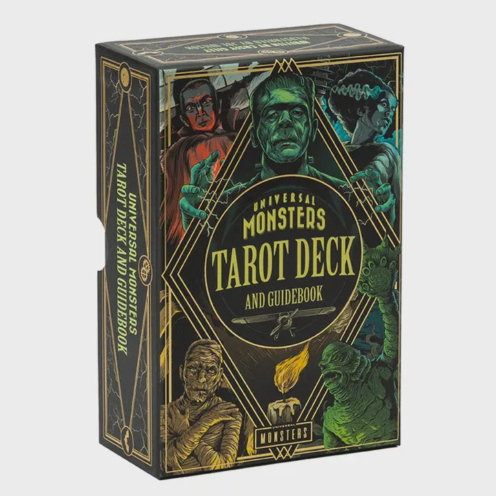 Universal Monsters Tarot Deck and Guidebook