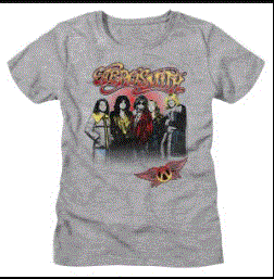 Aerosmith - Aerosmith Nice Jackets Heather Grey T-Shirt