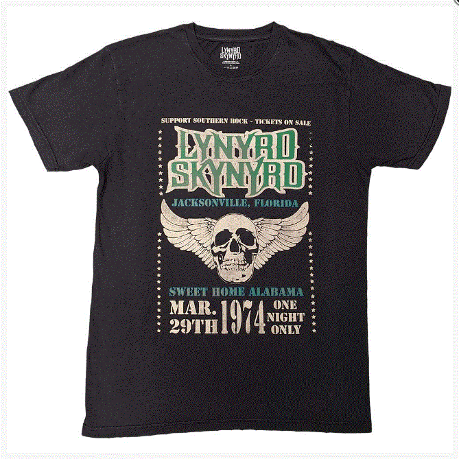 Lynyrd Skynyrd Unisex T-Shirt - Winged Skull