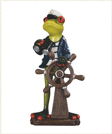 GSC - Frog Captain Statue