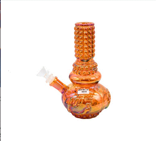 AD - 10" Borosilicate Fancy Heavy Duty Water Pipe