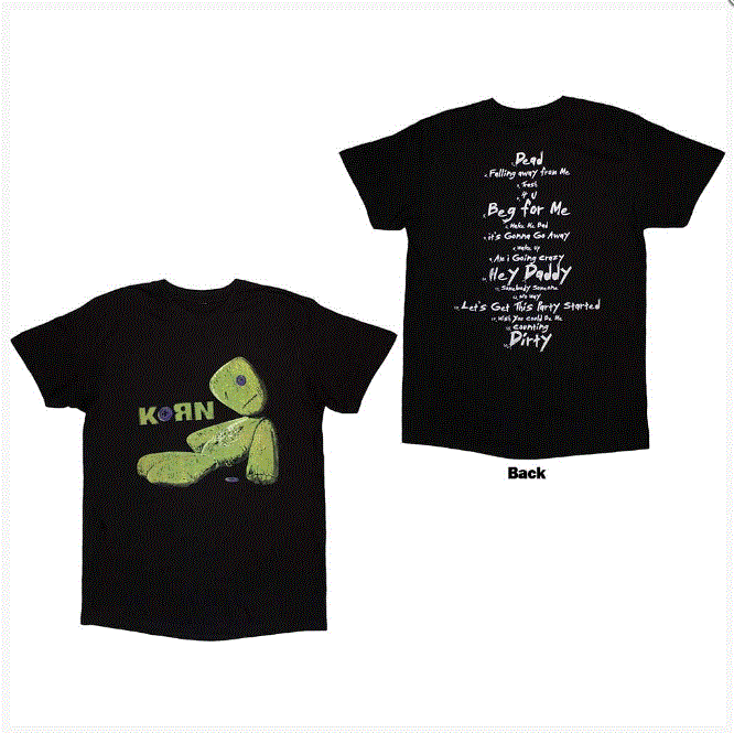 Korn Unisex Unisex T-Shirt - Issues Tracklist