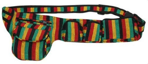 Adjustable Rasta Fun Belt HA-4