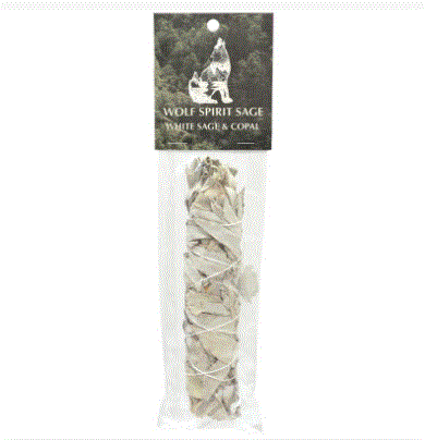 Wolf Spirit - White Sage & Palo Santo Chips Stick