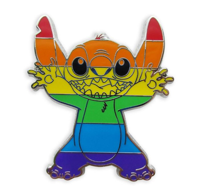 Disney Rainbow Collection Stitch Pin
