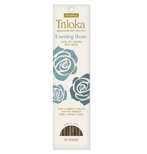 Triloka - Evening Rose Original Incense 10ct.
