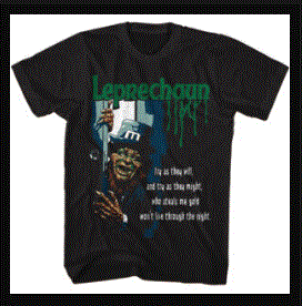 American - Leprechaun "Try As They Will" T-Shirt