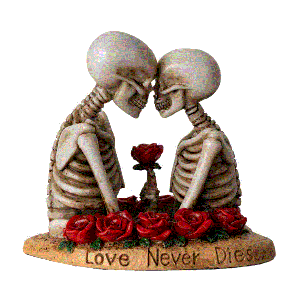 Pacific - Love Never Dies Skeletons Statue