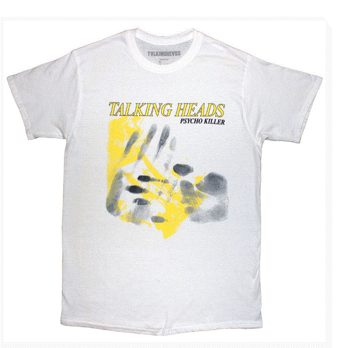 Talking Heads Unisex T-Shirt - Psycho Killer Hands