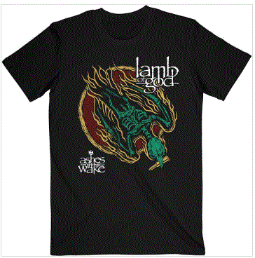 Lamb Of God Unisex T-Shirt - Ashes of the Wake