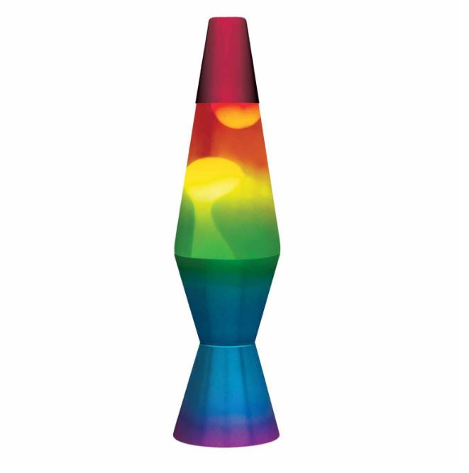 Rainbow 11.5" Lava Lamp