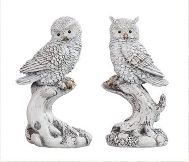 Owl on Branch Statue 54855