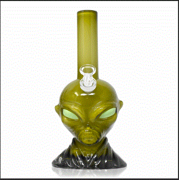 10" Color Alien Soft Glass