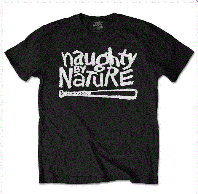 Naughty By Nature Unisex T-Shirt - OG Logo (Black)