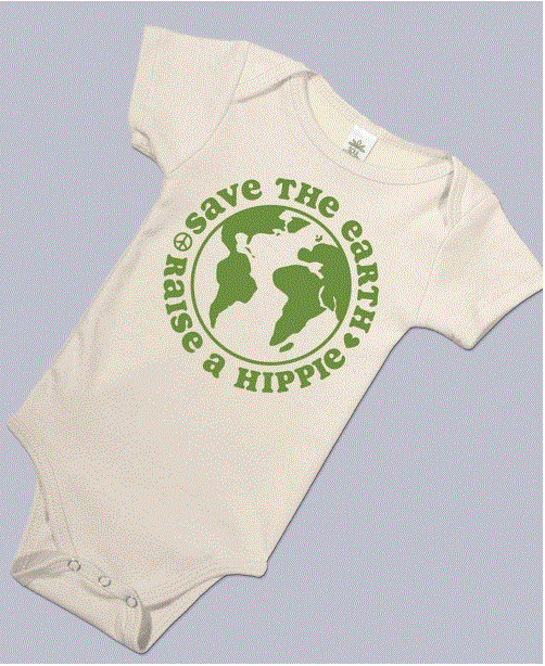 Soul Flower - Raise a Hippie Baby Bodysuit