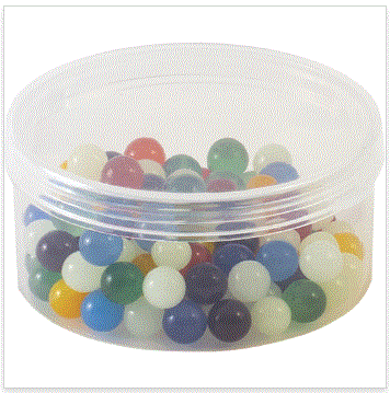 Quartz Terp Pearls 6mm Mixed Colors - Set of 3 Single Pearls